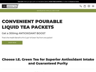 iegreentea coupon code