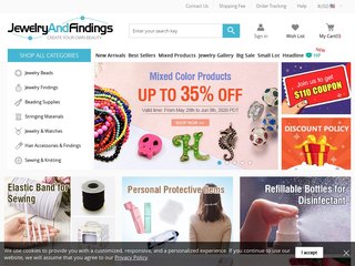 jewelryandfindings coupon code