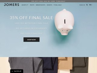 jomers coupon code