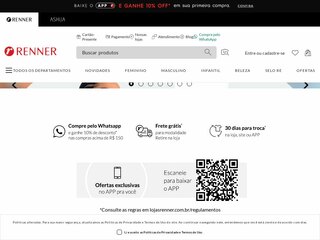 lojasrenner coupon code