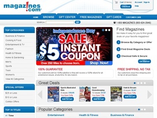 magazines.com coupon code