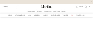 martha coupon code