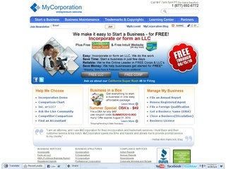 mycorporation coupon code