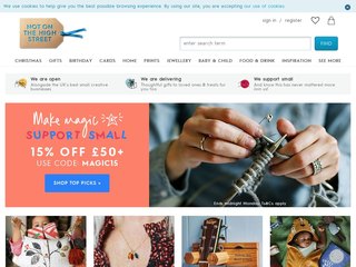 notonthehighstreet coupon code