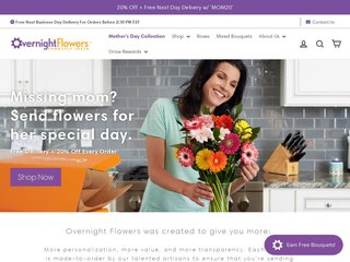 overnightflowers coupon code