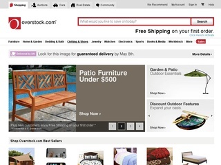 overstock coupon code