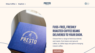 presto-coffee coupon code