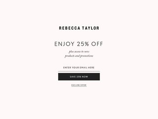 rebeccataylor coupon code