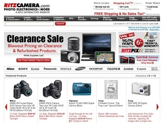 Popular Stores With Coupons Free Shipping On $100+ Order At Ritz Camera