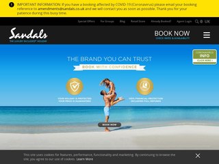 sandals coupon code