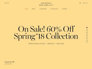 saturdaysnyc coupon code