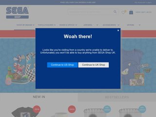 SEGA Shop