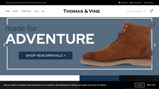 thomasandvine coupon code