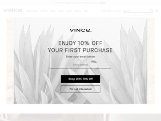 vince coupon code