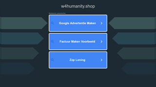 w4humanity coupon code