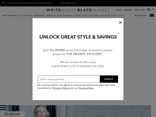 whitehouseblackmarket coupon code